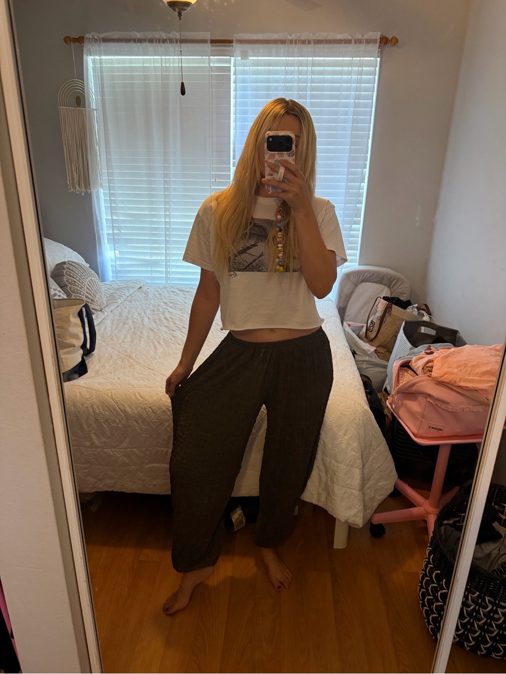 ZARA PARACHUTE PANTS - Picture 8 of 12